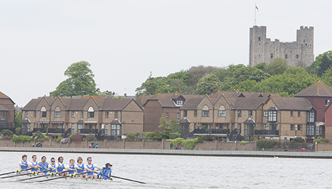Image promoting Medway Boat Race