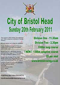 City of Bristol Head Poster