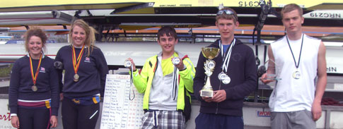 Nottingham RC Junior rowers