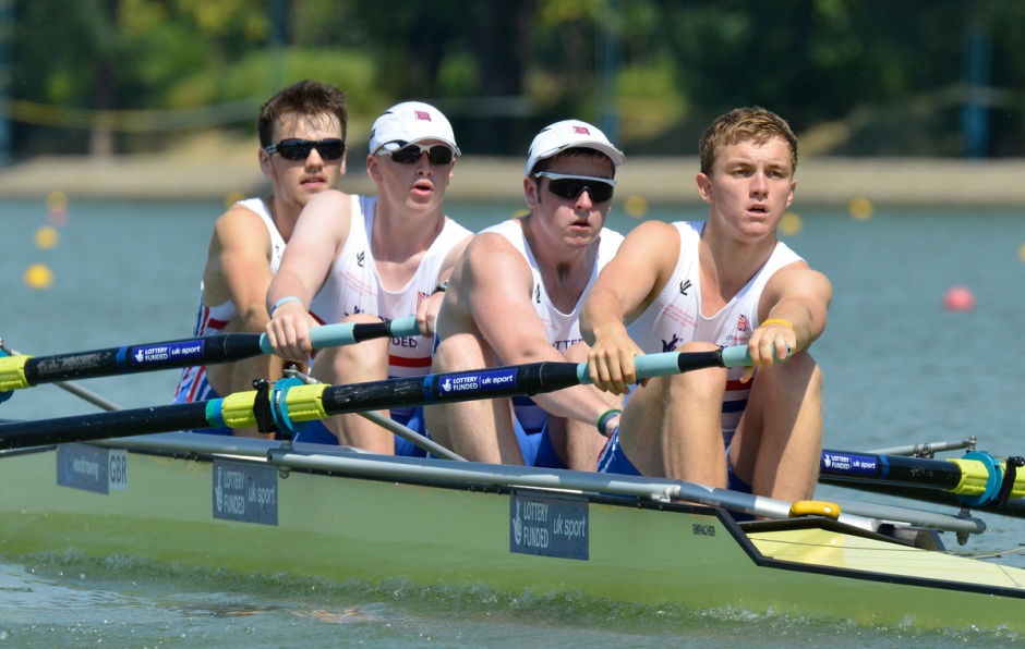 First day of finals at World Junior Championships British Rowing