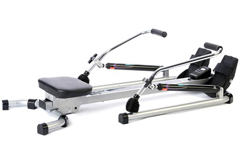 Hydraulic indoor rowing machine