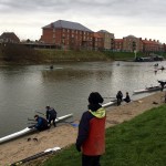 Preparations are under way on the River Witham in Boston for this weekend's February Junior Assessment