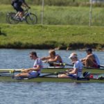 Rotterdam. Netherlands. GBR M2+ Bow. Oliver Cook, Callum McBrierty and Henry Feldman (cox). 2016 JWRC, U23 and Non Olympic Regatta. {WRCH2016} at the Willem-Alexander Baan. Thursday 25/08/2016 [Mandatory Credit; Peter SPURRIER/Intersport Images]