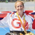 Rachel Morris won arms-shoulders women's single scull gold at the Rio 2016 Paralympic Games