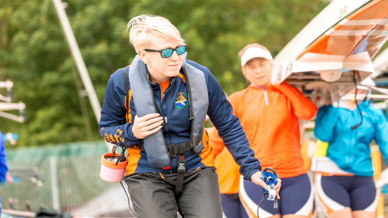 Coxing at the 2018 British Rowing Masters (c) Drew Smith