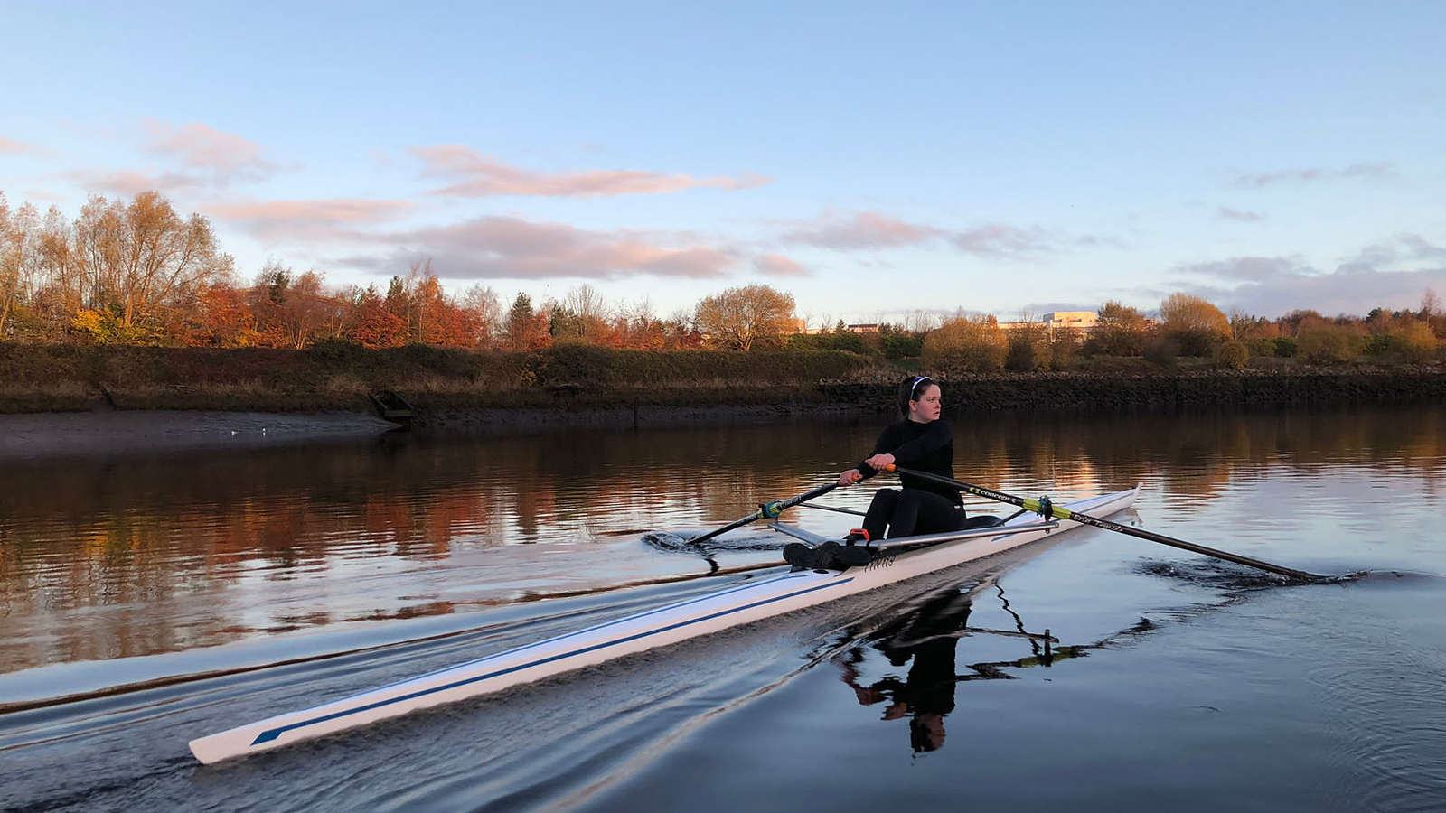 Training on the River Tyne (c) Beth Laidlow