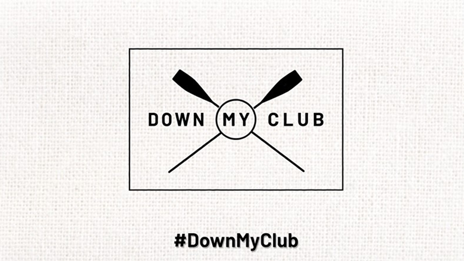 Down My Club crossed oars logo