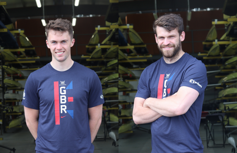 2 men in GBR kit