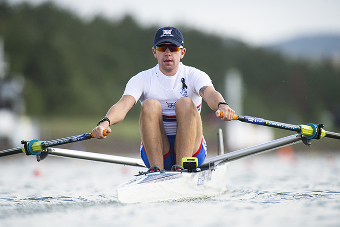 GBR lightweighth men's single sculler