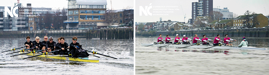 CUBC lightweight men trials race 2022