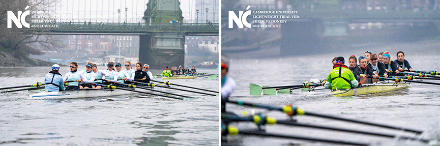 Cambridge lightweight women's trial eights