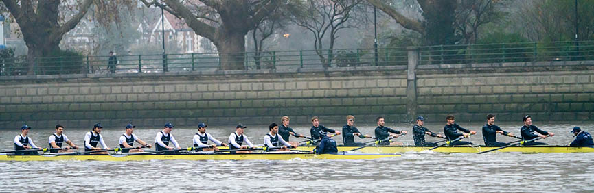 Oxford men's trial eights 2022
