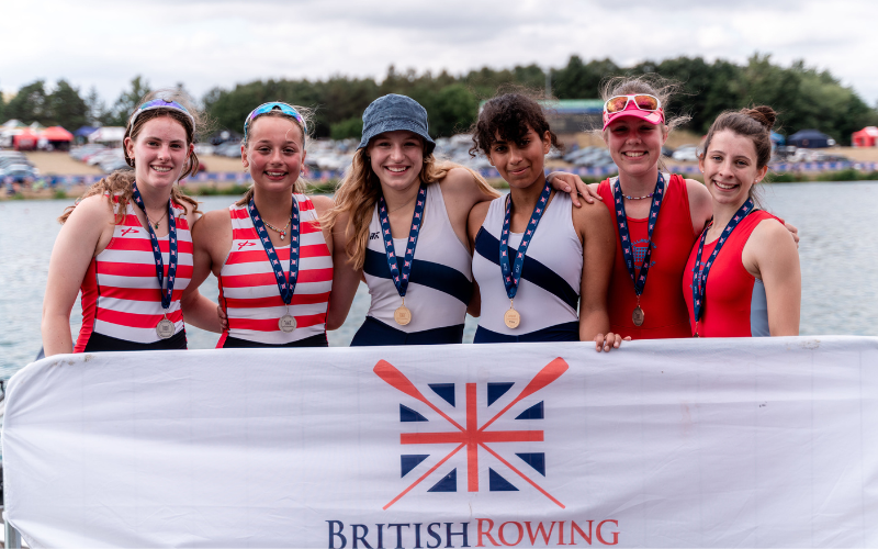 Six Girls Junior Rowing Champs 2022