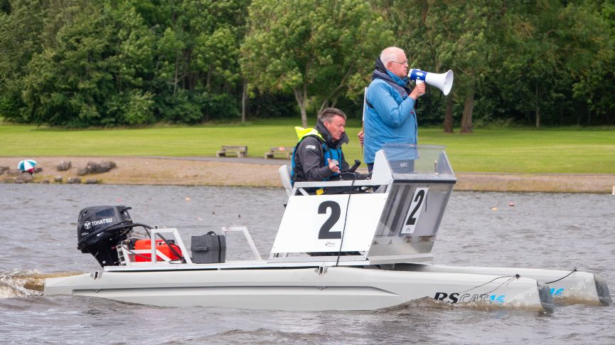 Officials in launch