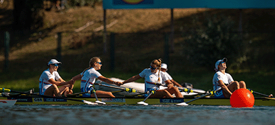 Women's quad celebrating at WRC 2023