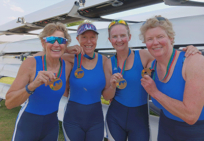 WMasE 4x winners Jacqueline Easton, Gillian Connal, Ailie Ord and Sarah Talbot