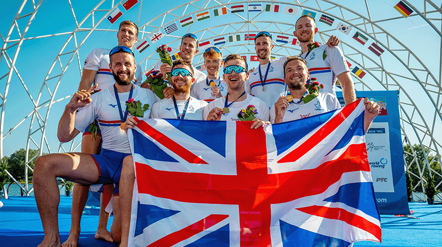 GB M8+ World Champions 2023