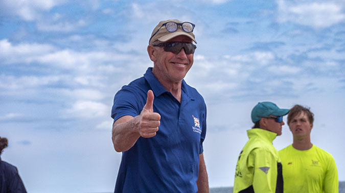 Beach Sprint volunteer