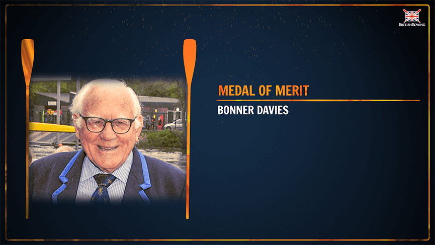 Medal of Merit winner Bonner Davies