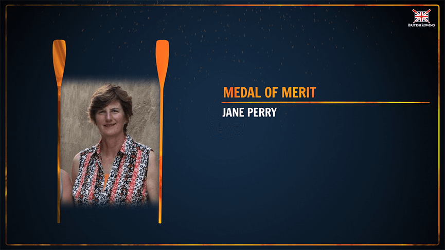 Medal of Medit winner Jane Perry