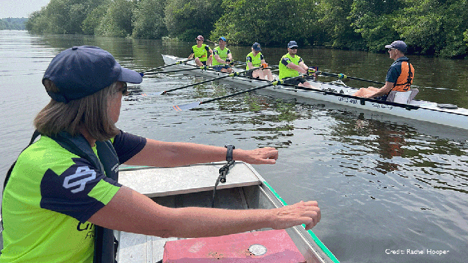 Rowing coach