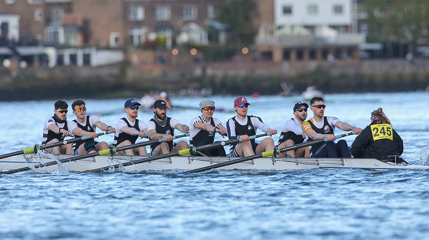 Leicester A men's eight