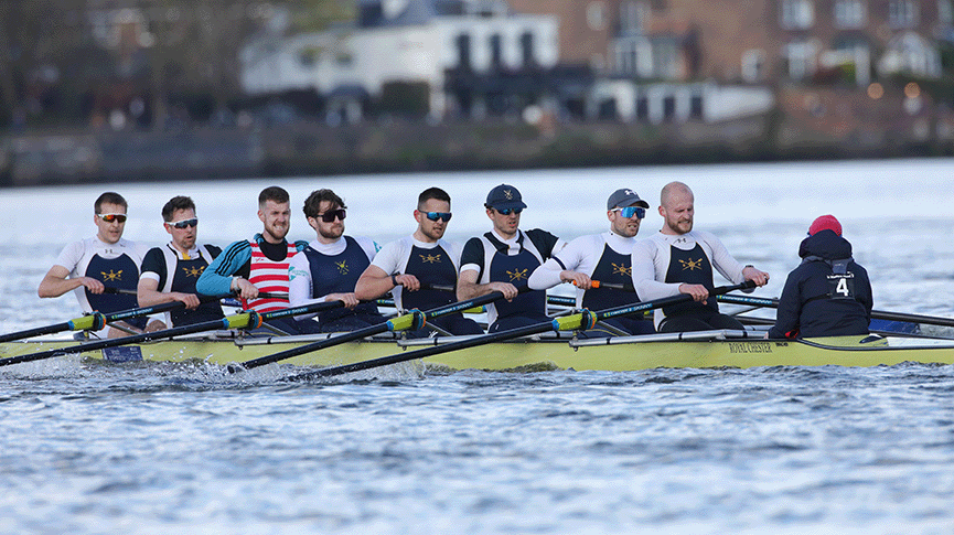 men's masters eight racing