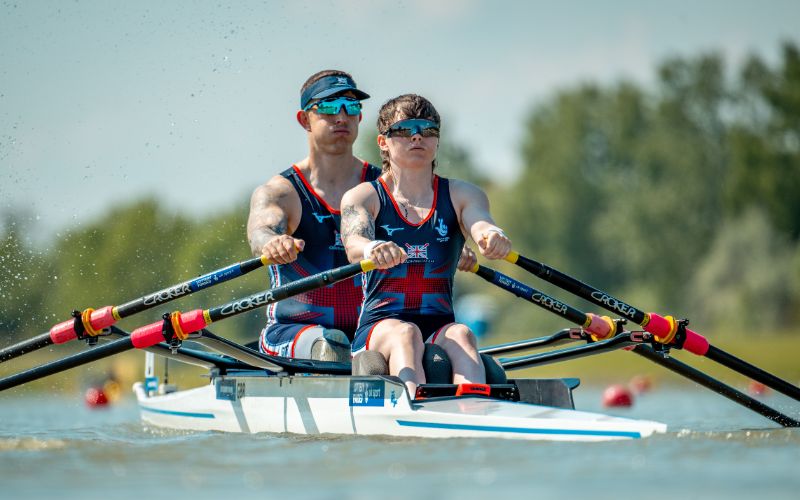 PR2 mixed double sculls