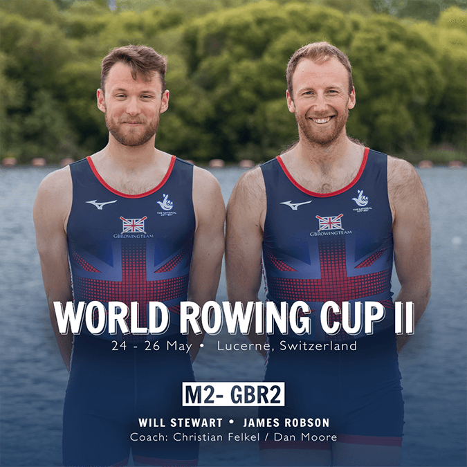 World Rowing Cup II 2024 M2- GBR2