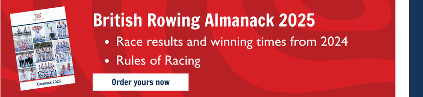 Order the 2025 British Rowing Almanack