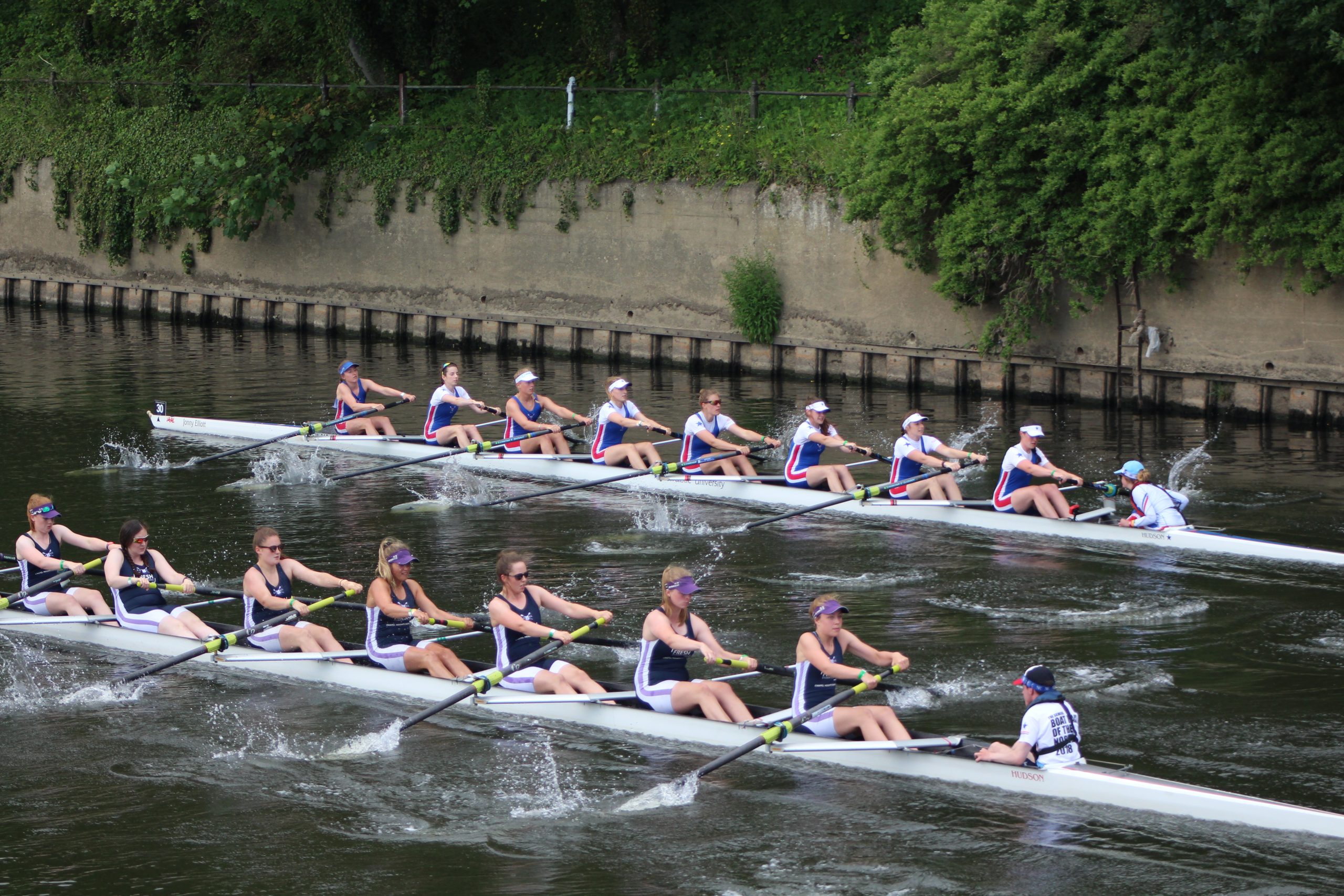 Durham University v Newcastle Uni at Durham regatta