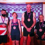 Winners at the Blade Rowers Indoor competition