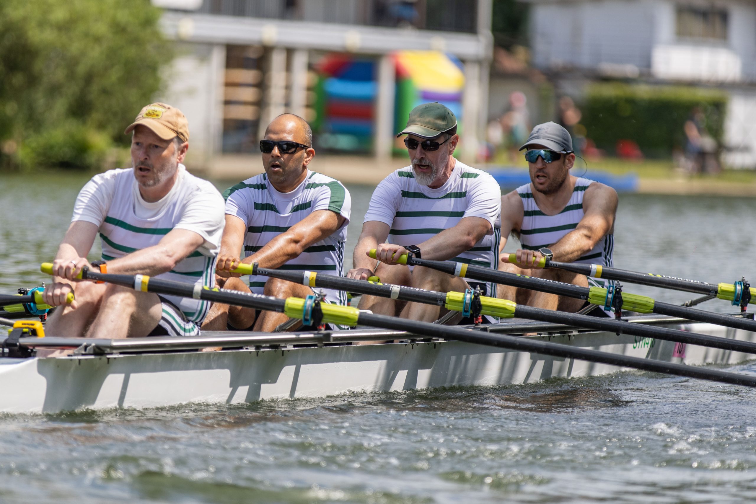 Staines Mas C Quad at Reading Am Regatta