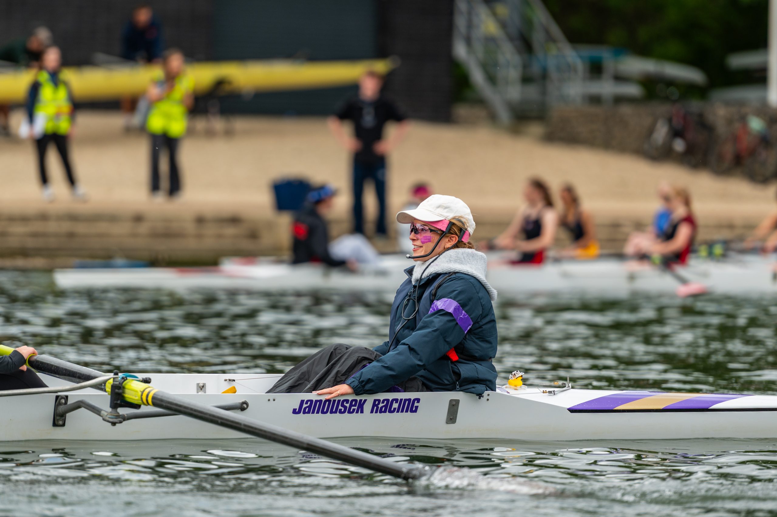 Emma Watson coxing New College W3