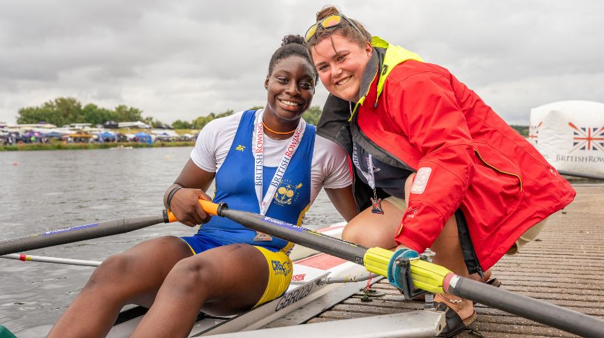 Bath win silver in the women's beg 1x