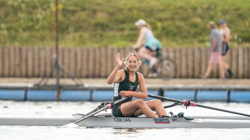 City of Bristol, winners of Wj15 1x at brit champs