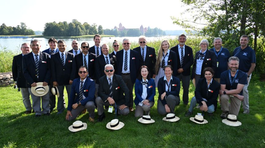 The Jury pictured at the U19 World Champs 2025