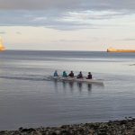 A quad in the bay of the sea