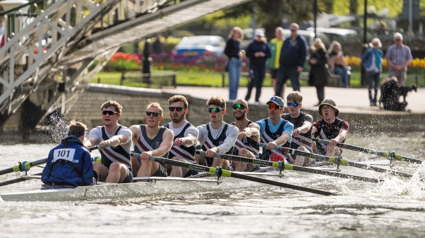 a bedford rc mens eight