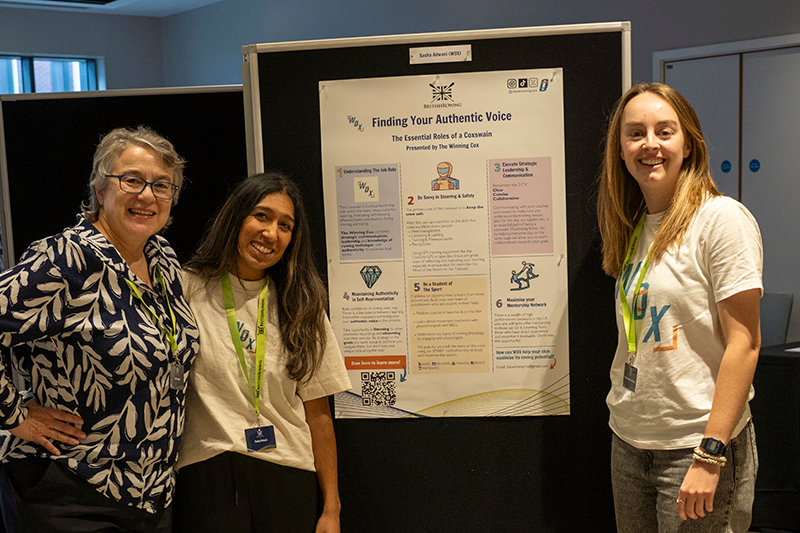 Coaching Conference 2025 poster presentations with WOX