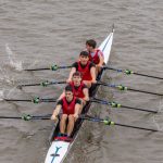 The Marlow RC junior boys quad
