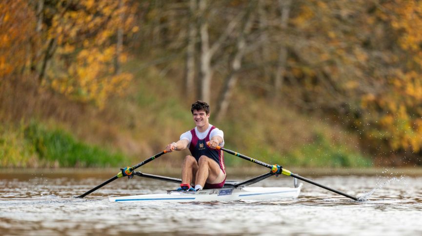 A Norwich School single sculler